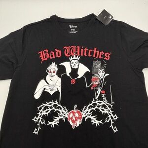 Disney Villains Bad Witches Short Sleeve Shirt Ursula Maleficent Evil Queen